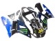 Yamaha YZF 1000 R1 Motorrad Verkleidung 2000-2001 - Blau Schwarz Grun Monster Yamalube ENEOS 46