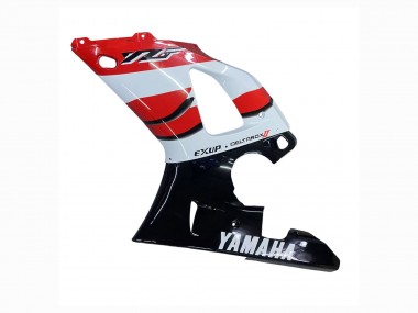 Yamaha YZF 1000 R1 Motorrad Verkleidung 2000-2001 - Rot Weiss Glanzendes Schwarz