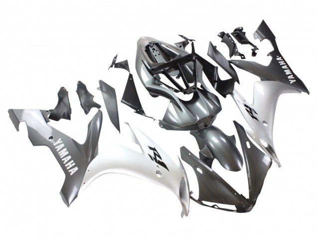 Yamaha YZF 1000 R1 Motorrad Verkleidung 2004-2006 - Silber Grau