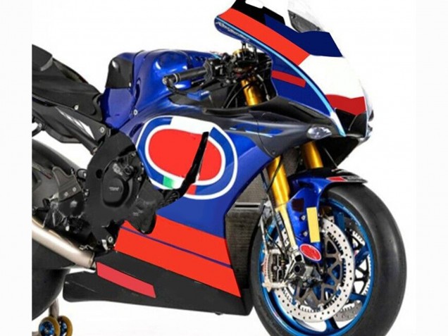 Yamaha YZF 1000 R1 Motorrad Verkleidung 2020-2025 - Blau Rot Gelb Schwarz Pata