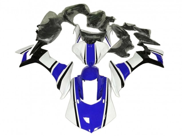 Yamaha YZF 1000 R1 Motorrad Verkleidung 2020-2025 - Weiss Blau Schwarz