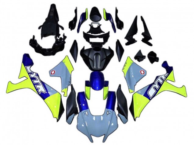 Yamaha YZF 1000 R1 Motorrad Verkleidung 2020-2025 - Blau Grun Schwarz