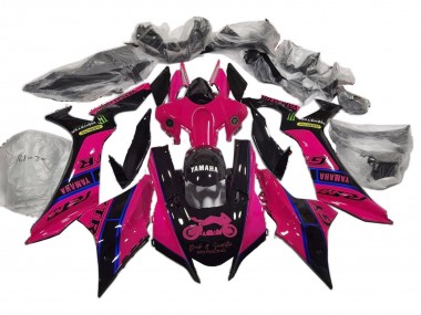 Yamaha YZF 1000 R1 Motorrad Verkleidung 2020-2025 - Rosa Schwarz Blau