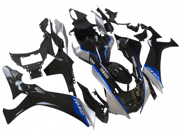 Yamaha YZF 1000 R1 Motorrad Verkleidung 2020-2025 - Glanzendes Schwarz Silber Blau