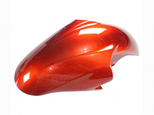 Yamaha YZF 600 R6 Motorrad Verkleidung 1998-2002 - Orange Matt Schwarz