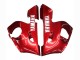Yamaha YZF 600 R6 Motorrad Verkleidung 1998-2002 - Rot Weiss Glanzendes Schwarz