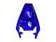 Yamaha YZF R6 Motorrad Verkleidung 2003-2004 - Blau Glanzendes Schwarz