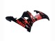 Yamaha YZF R6 Motorrad Verkleidung 2003-2004 - Glanzendes Schwarz Rot