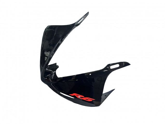 Yamaha YZF R6 Motorrad Verkleidung 2003-2004 - Glanzendes Schwarz Rot