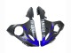 Yamaha YZF 600 R6 Motorrad Verkleidung 2005 - Glanzendes Blau Schwarz