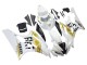 Yamaha YZF 600 R6 Motorrad Verkleidung 2006-2007 - Weiss Gold Schwarz Fiat