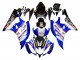 Yamaha YZF 600 R6 Motorrad Verkleidung 2006-2007 - Weiss Blau Schwarz Fimer Volvo Yamalube Sterilgarda