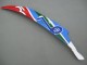 Yamaha YZF 600 R6 Motorrad Verkleidung 2006-2007 - Blau Grun Weiss Rot Dunlop Michelin Motul