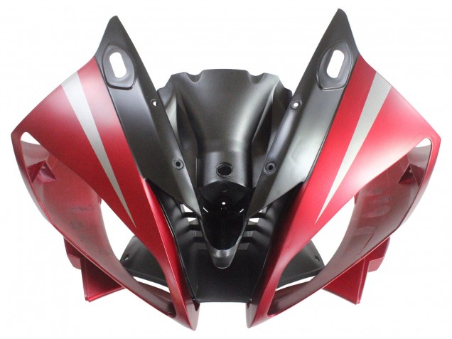 Yamaha YZF 600 R6 Motorrad Verkleidung 2006-2007 - Rot Matt Schwarz