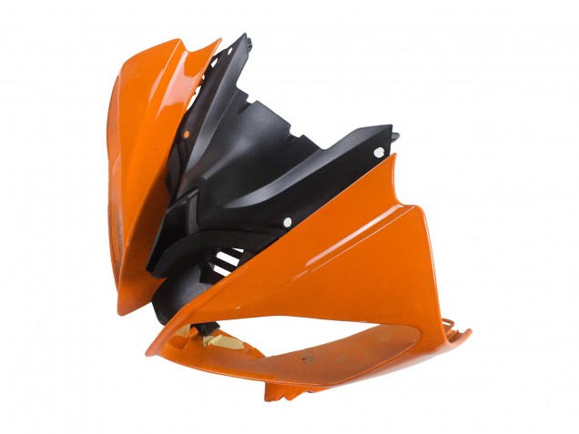 Yamaha YZF 600 R6 Motorrad Verkleidung 2008-2016 - Orange Schwarz