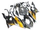 Yamaha YZF 600 R6 Motorrad Verkleidung 2017-2025 - Gold Schwarz Carbonfaser