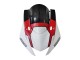 Yamaha YZF 600 R6 Motorrad Verkleidung 2017-2025 - Weiss Rot Schwarz Semakin Didepan