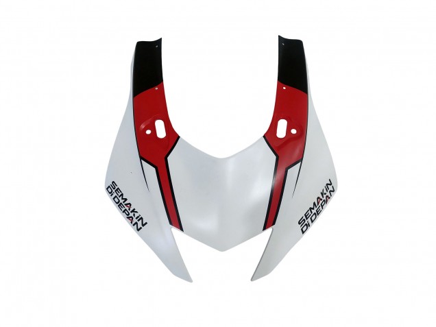 Yamaha YZF 600 R6 Motorrad Verkleidung 2017-2025 - Weiss Rot Schwarz Semakin Didepan
