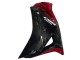 Honda CBR250RR Motorrad Verkleidung 2011-2015 - Glanzendes Schwarz Rot