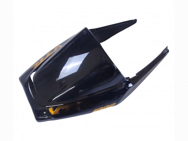 Honda VTR1000F Motorrad Verkleidung 1997-2005 - Glanzendes Schwarz Gold