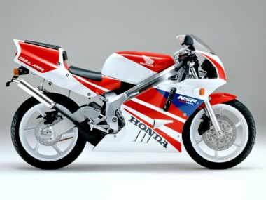 Honda NSR250R Motorrad Verkleidung 1990-1993 - Weiss Rot Blau