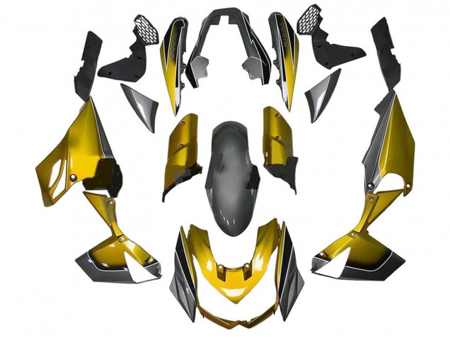 Kawasaki Z1000 Motorrad Verkleidung 2003-2006 - Gold