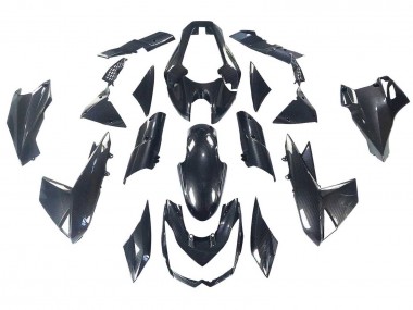 Kawasaki Z1000 Motorrad Verkleidung 2010-2013 - Schwarze Carbonfaser