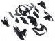 Kawasaki Z1000 Motorrad Verkleidung 2010-2013 - Glanzendes Schwarz