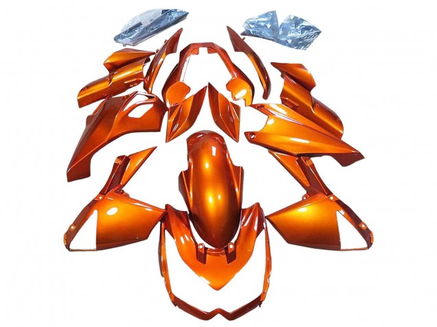 Kawasaki Z1000 Motorrad Verkleidung 2010-2013 - Burnt Orange