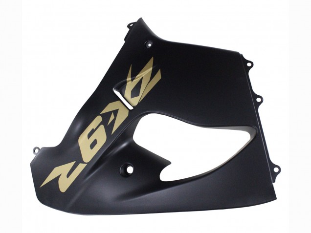 Kawasaki ZX9R Motorrad Verkleidung 2000-2001 - Matt Schwarz Gold