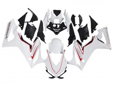 Honda CBR650R Motorrad Verkleidung 2019-2020 - Weiss Rot Schwarz