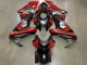 Honda CBR650R Motorrad Verkleidung 2021-2023 - Rot Silber Glanzendes Schwarz