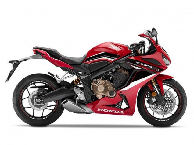 Honda CBR650R Motorrad Verkleidung 2021-2023 - Rot Weiss Schwarz