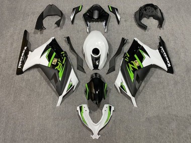 Kawasaki EX300 Motorrad Verkleidung 2013-2017 - Weiss Grun Schwarz