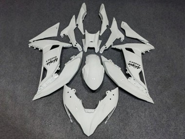 Kawasaki Ninja 650 EX650 Motorrad Verkleidung 2017-2019 - Weiss Schwarz