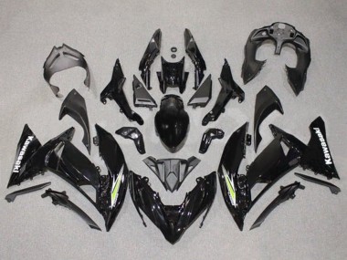 Kawasaki Ninja 650 EX650 Motorrad Verkleidung 2017-2019 - Schwarz Weiss Grun Weiss