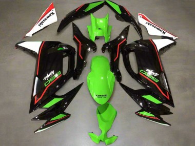 Kawasaki Ninja 650 EX650 Motorrad Verkleidung 2020-2025 - Grun Rot Schwarz Weiss