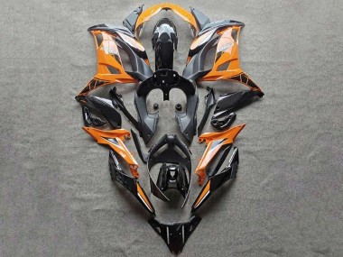 Kawasaki Ninja 650 EX650 Motorrad Verkleidung 2020-2025 - Orange Schwarz