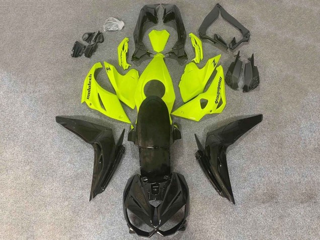 Kawasaki Z1000 Motorrad Verkleidung 2014-2019 - Schwarz Gelb