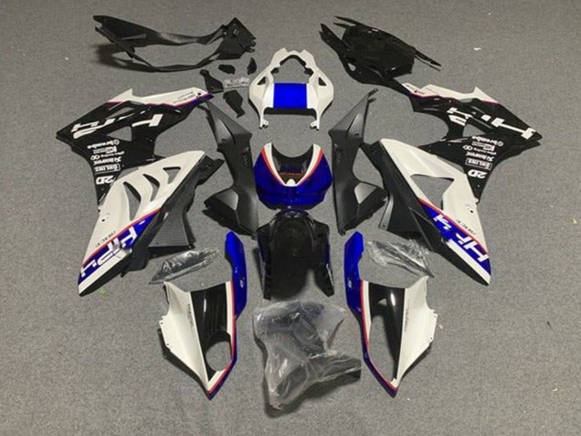BMW S1000RR Motorrad Verkleidung Kit 2009-2014 - Weiss Rot Blau Glanzendes Schwarz HP
