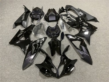 BMW S1000RR Motorrad Verkleidung 2009-2014 - Glanzendes Schwarz HP
