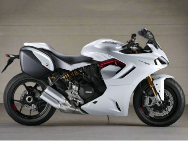 Ducati 2021-2024 Ducati Supersport 950/950S Motorrad Verkleidung 2021-2024 - Perl Weiss
