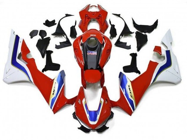 Honda CBR1000RR Motorrad Verkleidung 2017-2024 - Weiss Rot Blau Gold