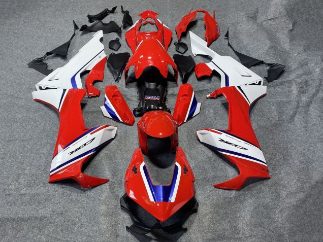 Honda CBR1000RR Motorrad Verkleidung 2017-2024 - Weiss Rot Blau