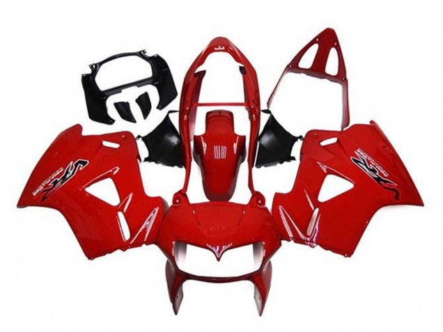 Honda VFR 800 Motorrad Verkleidung 2002-2013 - Rot Schwarz Weiss