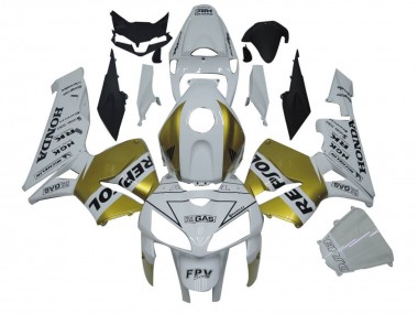 Honda CBR600RR Motorrad Verkleidung 2005-2006 - Weiss Gold Repsol
