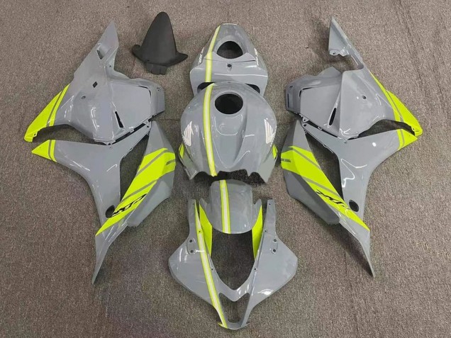 Honda CBR600RR Motorrad Verkleidung 2007-2008 - Nardo Grau Neon Gelb