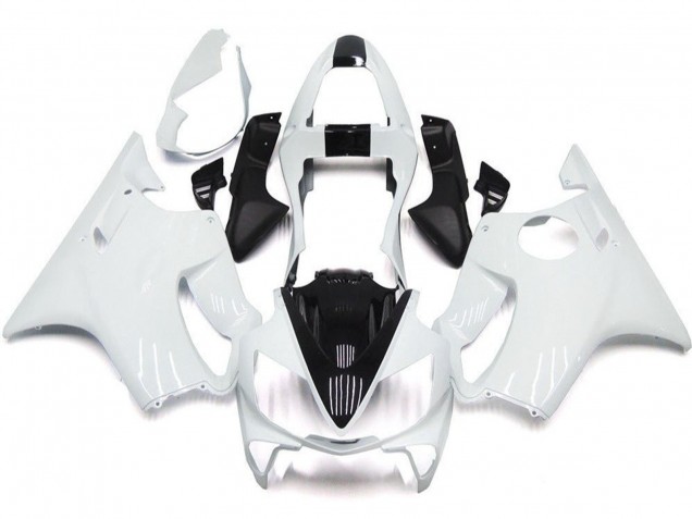 Honda CBR600 F4i Motorrad Verkleidung 2001-2003 - Weiss Schwarz