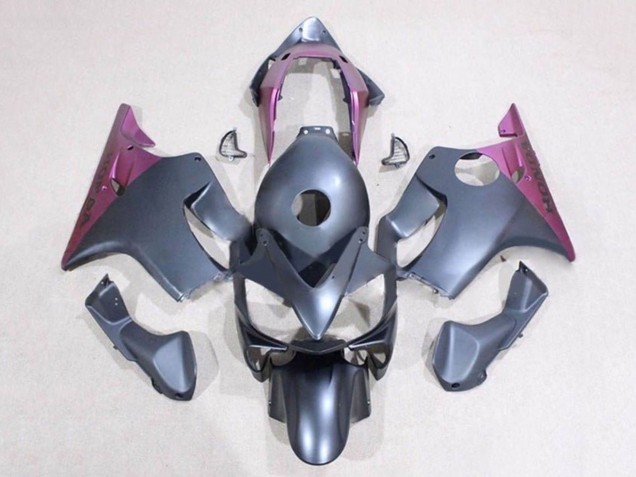 Honda CBR600 F4i Motorrad Verkleidung 2004-2007 - Matt Grau Hellviolett