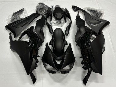 Kawasaki ZX6R Motorrad Verkleidung 2023-2026 - Matt Schwarz